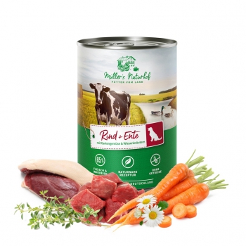 Müller´s Naturhof Rind und Ente 800g